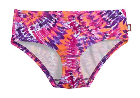 Girls UPF 50+ Printed Swim Briefs (Toddler, Little Kid, Big Kid)