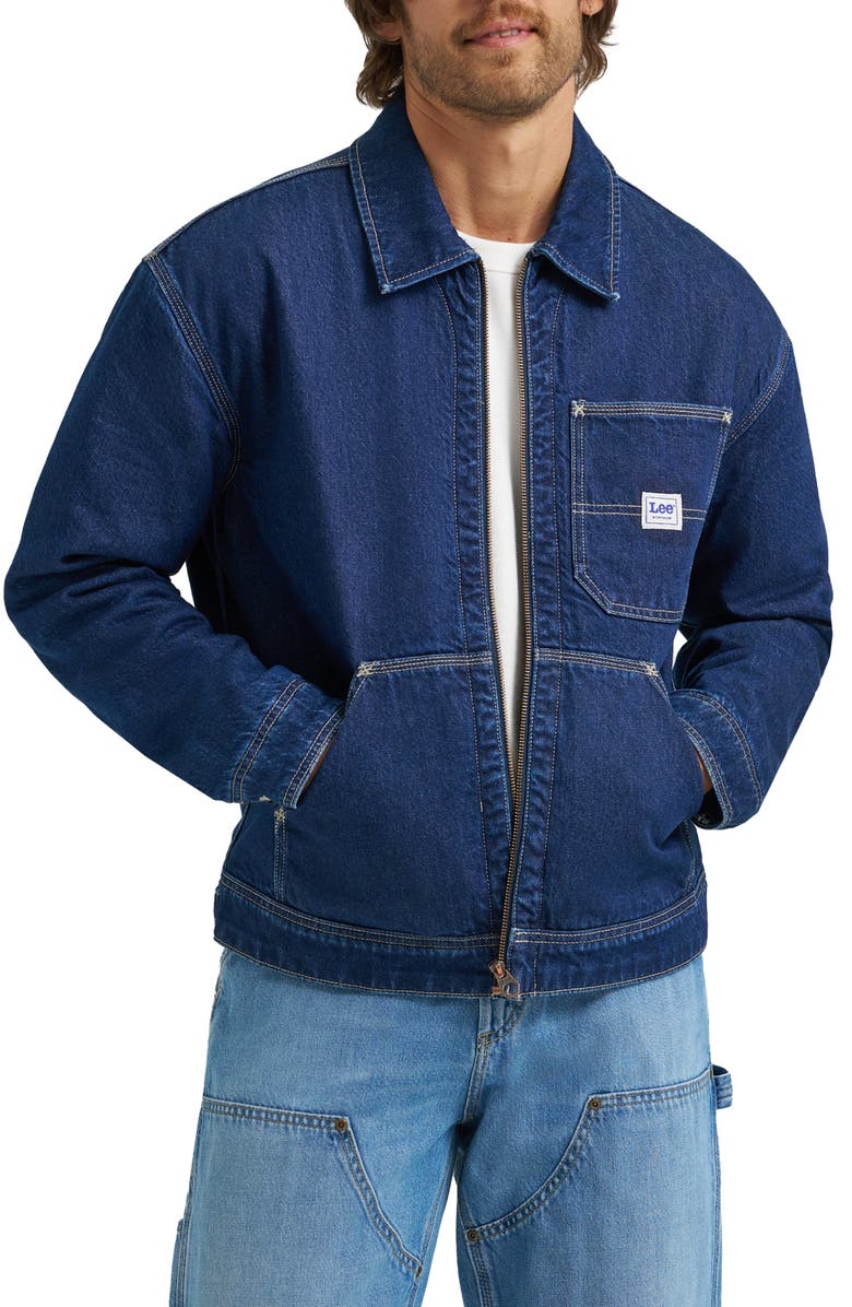 Lee Workwear Denim Jacket, Main, color, Save It