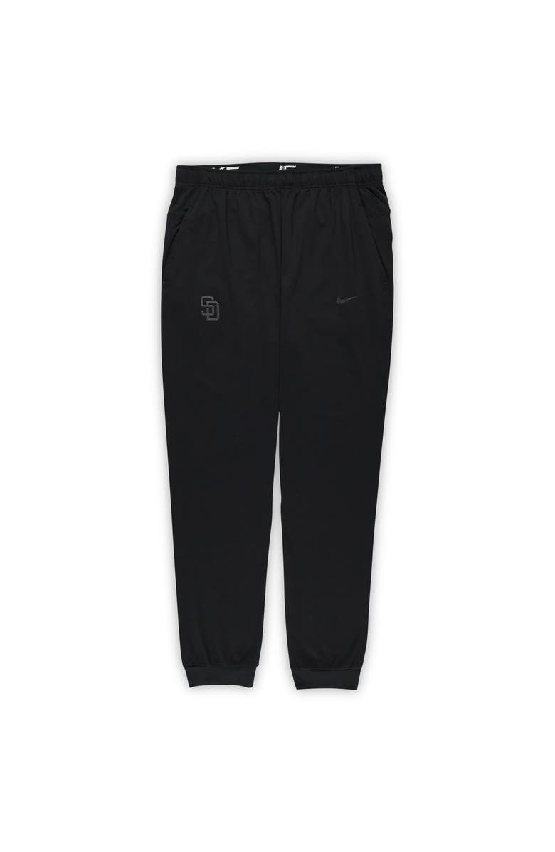 Nike Men's Nike  Black San Diego Padres Big & Tall Performance Travel Pants, Alternate, color, 