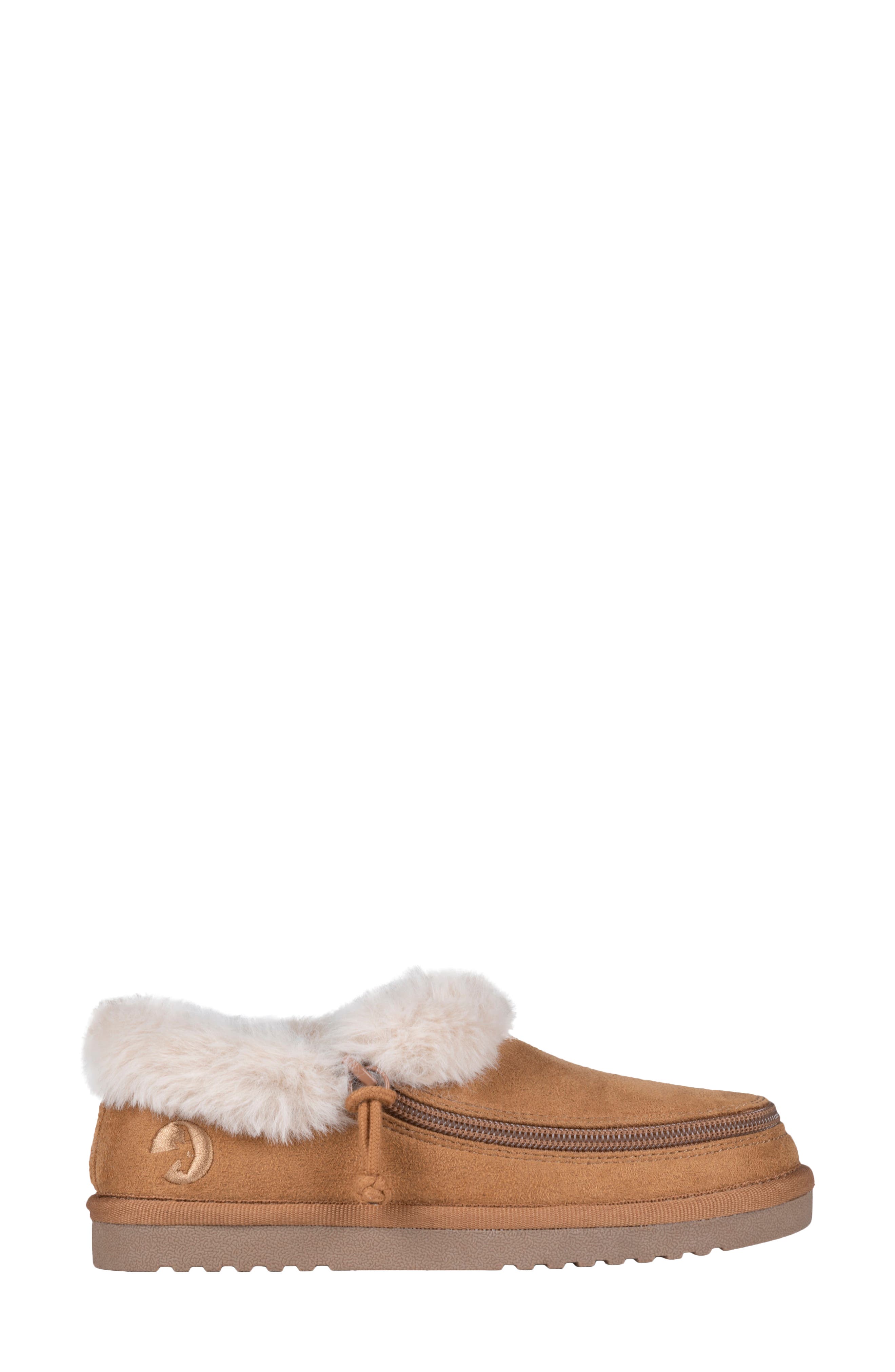 BILLY Footwear Kids' Faux Shearling Slipper, Alternate, color, Chestnut