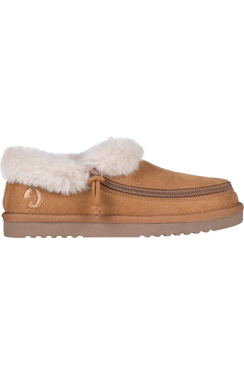 BILLY Footwear Kids' Faux Shearling Slipper, Alternate, color, Chestnut
