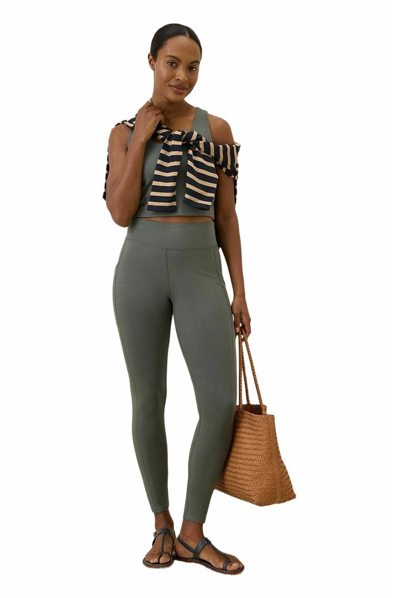 On the Go-To Pocket Legging Made With Organic Cotton, Main, color, Castor Grey