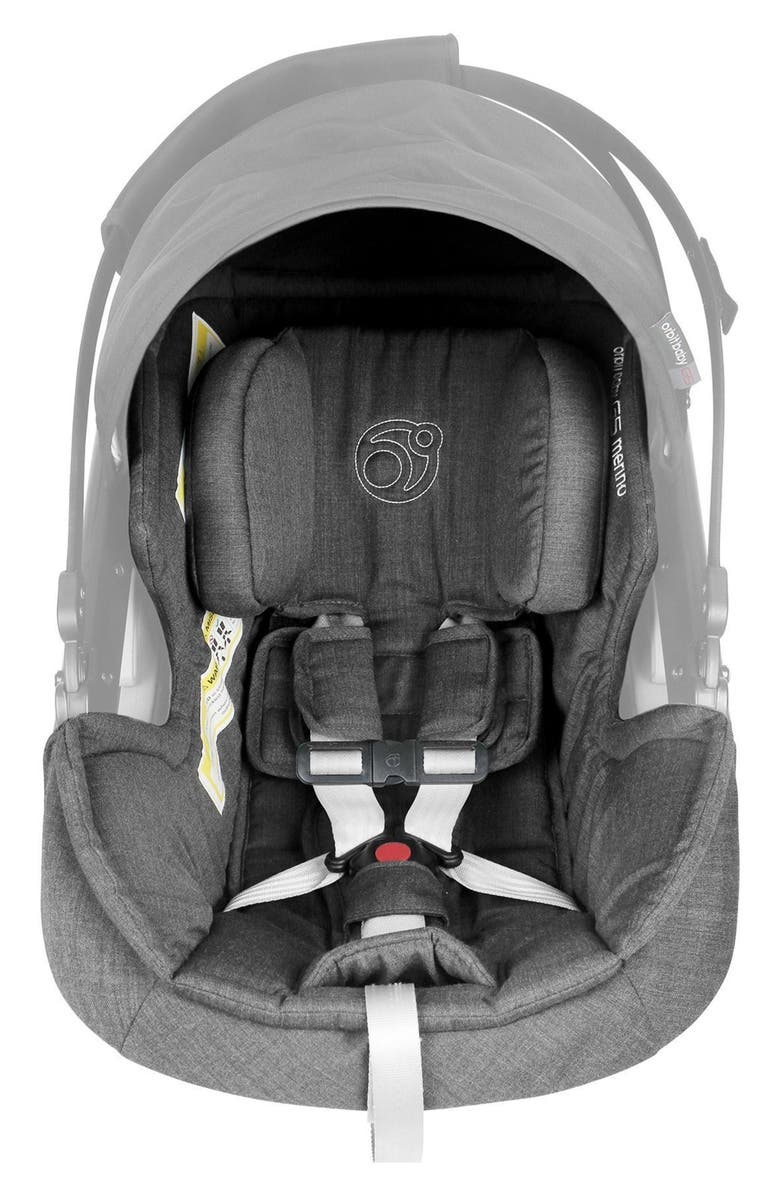 orbit baby<sup>®</sup> Merino Wool Blend Liner for G5 Infant Car Seat, Main, color, Black Merino