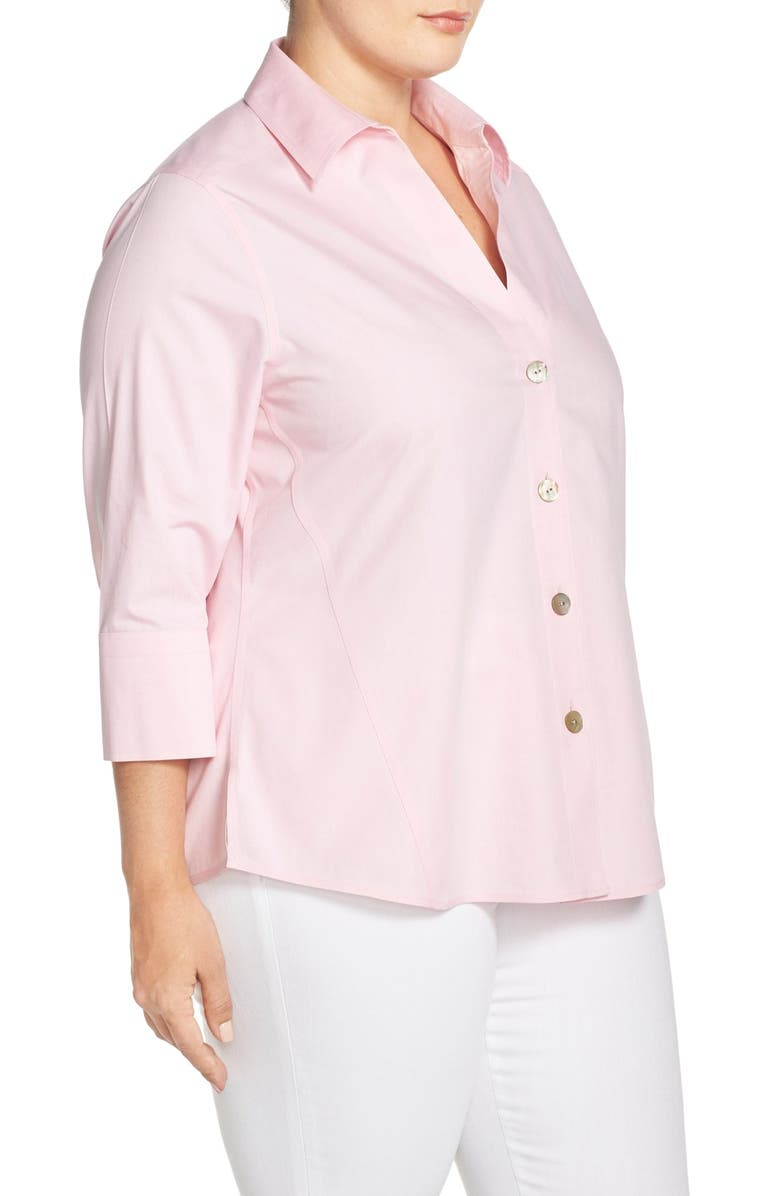Foxcroft Paityn Non-Iron Cotton Shirt, Alternate, color,