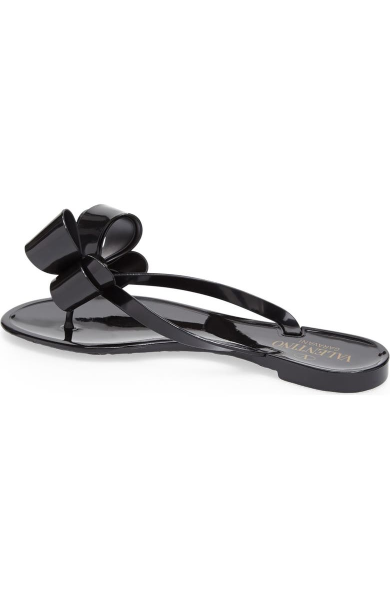 Valentino Garavani Couture Bow Thong Sandal, Alternate, color,