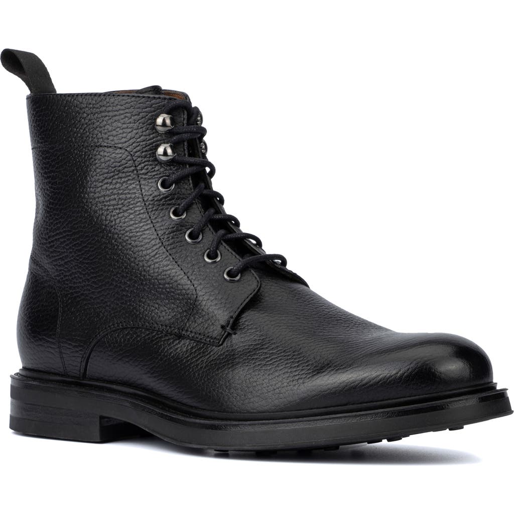 Aquatalia Bernardo Water Repellent Combat Boot in Black  product