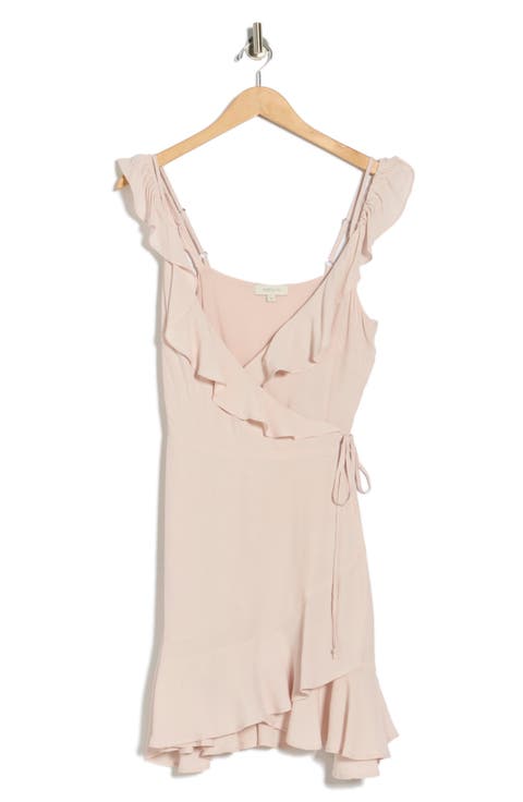 Ruffle Wrap Minidress