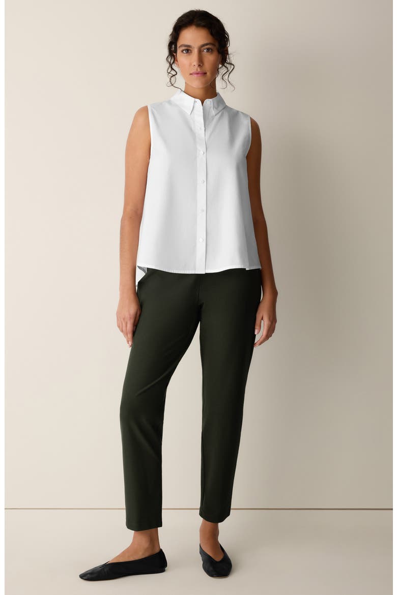 Slim Ankle Pants, Alternate, color, SEAWEED
