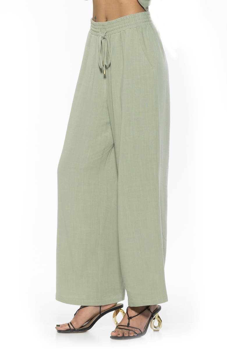Alexia Admor Xila Wide Leg Pants, Alternate, color, Sage