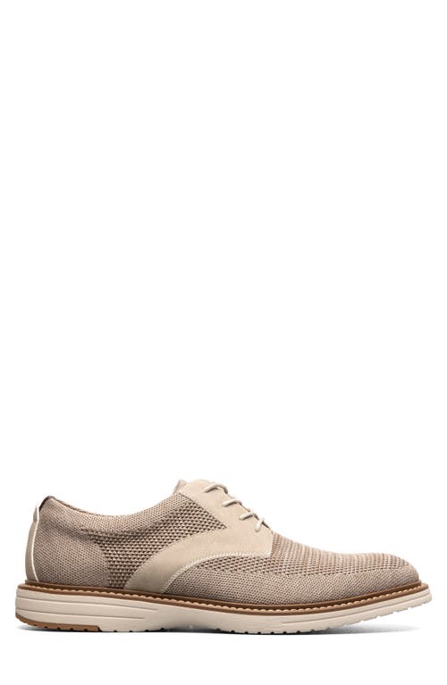 Nunn Bush Griff Plain Toe Derby In Taupe Multi
