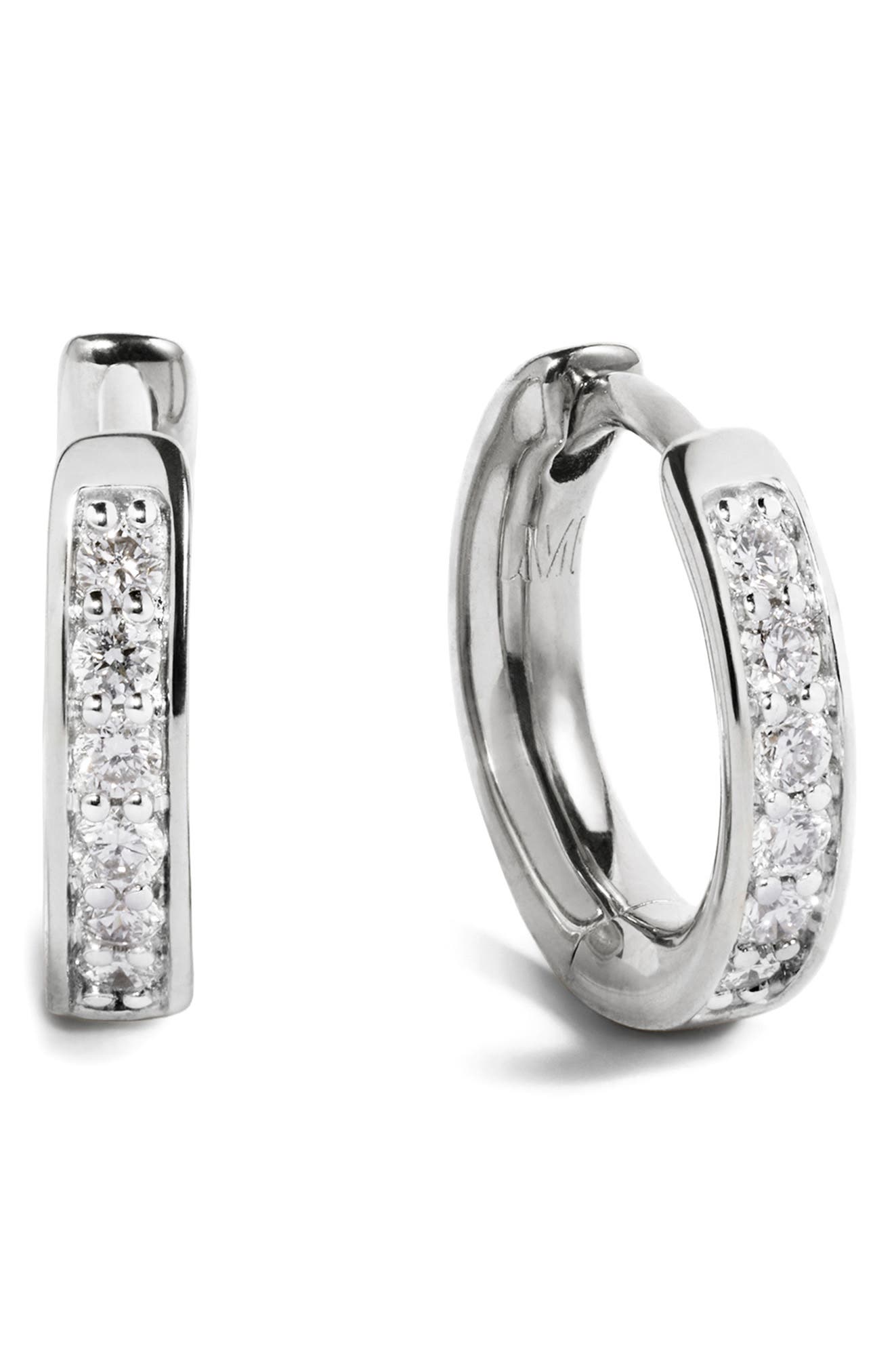 selected STERLING SILVER / DIAMOND