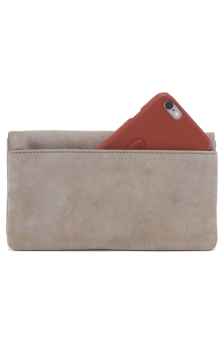 HOBO Leather Bifold Wallet, Alternate, color, Golden Granite