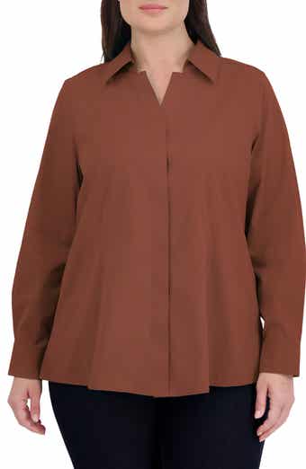Taylor Non-Iron Long Sleeve Stretch Button-Up Shirt