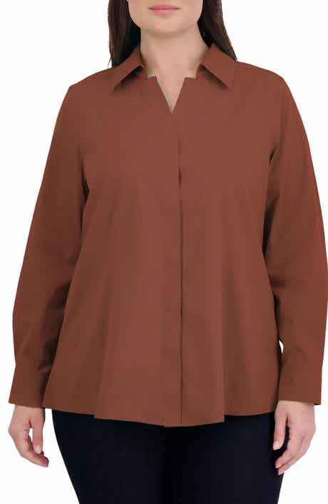Taylor Non-Iron Long Sleeve Stretch Button-Up Shirt