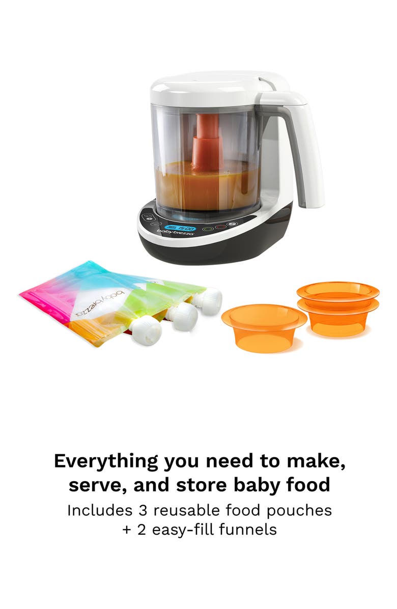 BABY BREZZA Food Maker Complete, Alternate, color, White