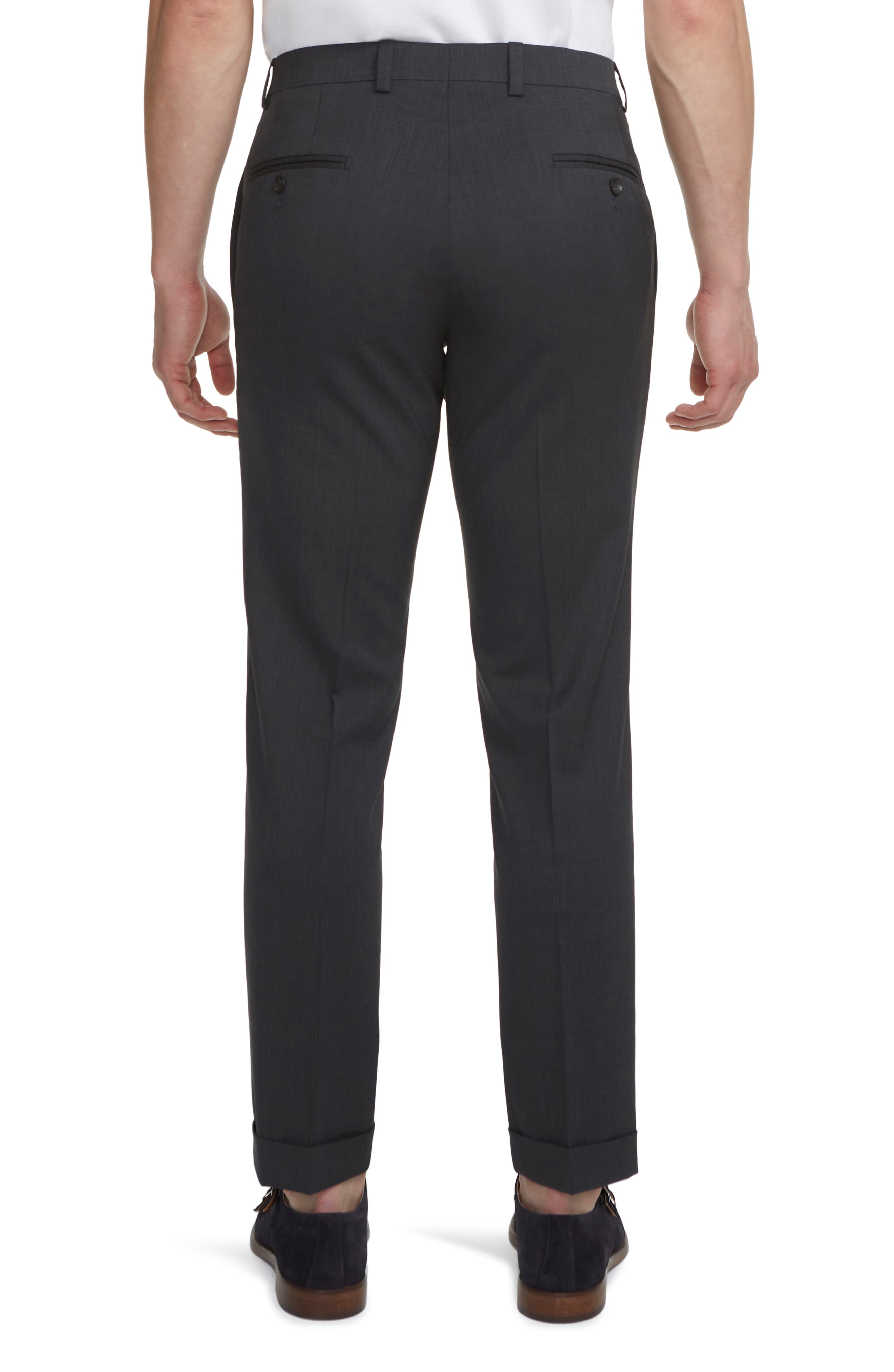 Payne Flat Front Wool Trousers - image 4