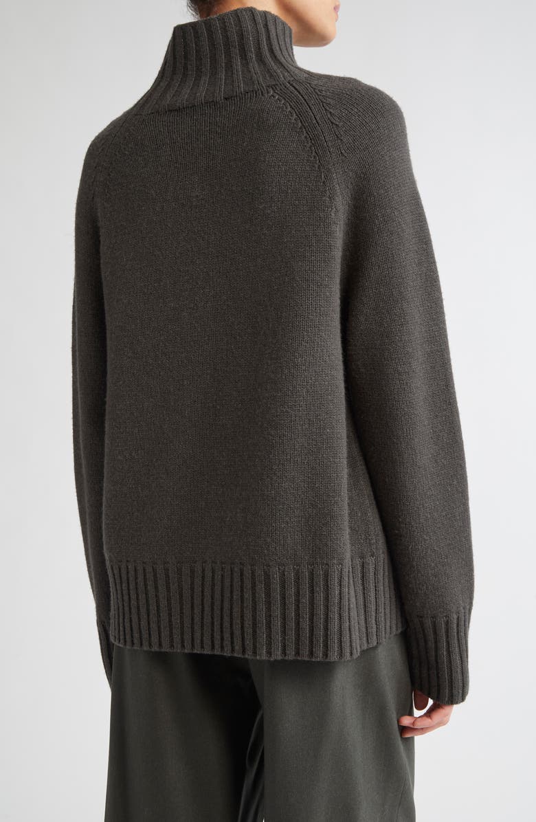 Max Mara Mantova Wool & Cashmere Mock Neck Sweater, Alternate, color, Green