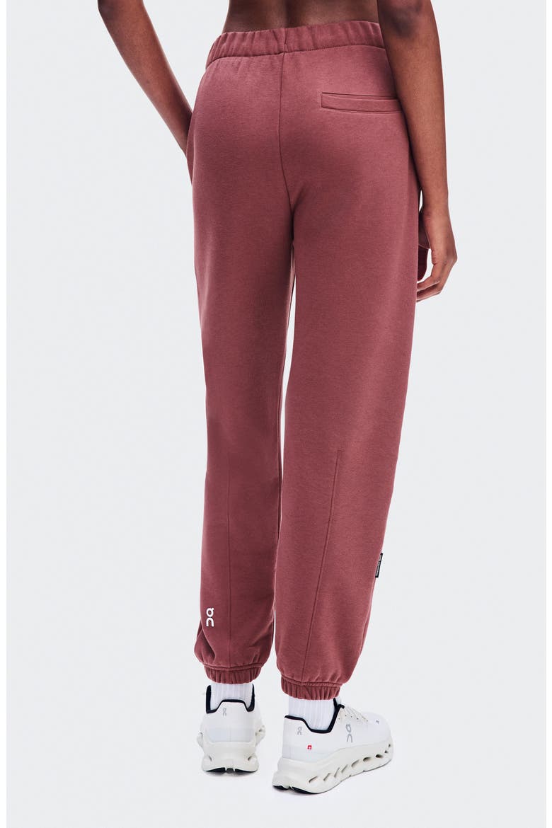 Club Sweatpants, Alternate, color, BARBERRY