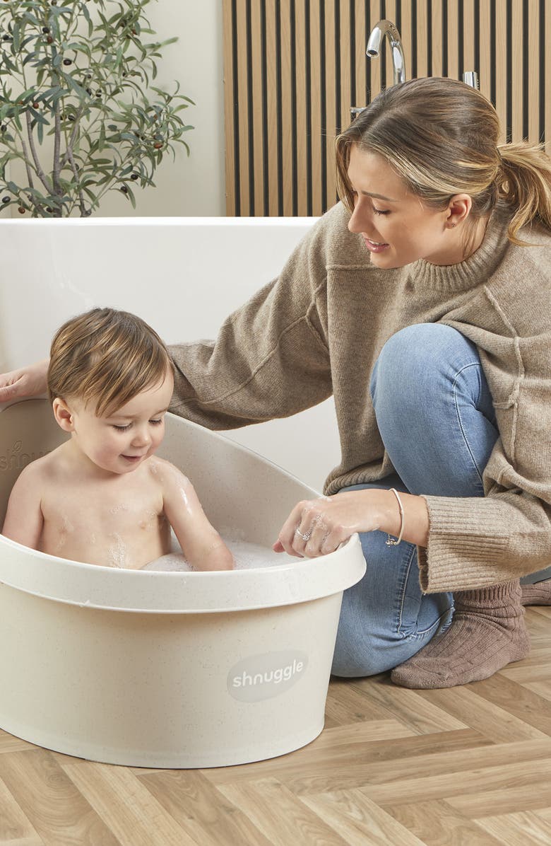 SHNUGGLE Recycled Bath Tub - Toddler, Alternate, color, Cookies & Cream