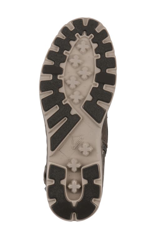 Cliffs By White Mountain Kimmie Knit Cuff Side Zip Boot In Gray