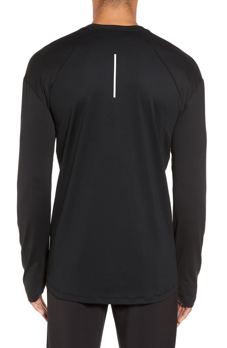 Nike Element Dry Long Sleeve Running T-Shirt, Alternate, color, 