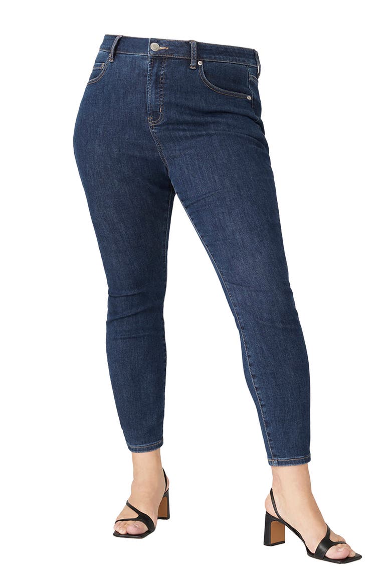 The Morgan Super Stretch Skinny Leg Jean, Main, color, INDIGO RINSE