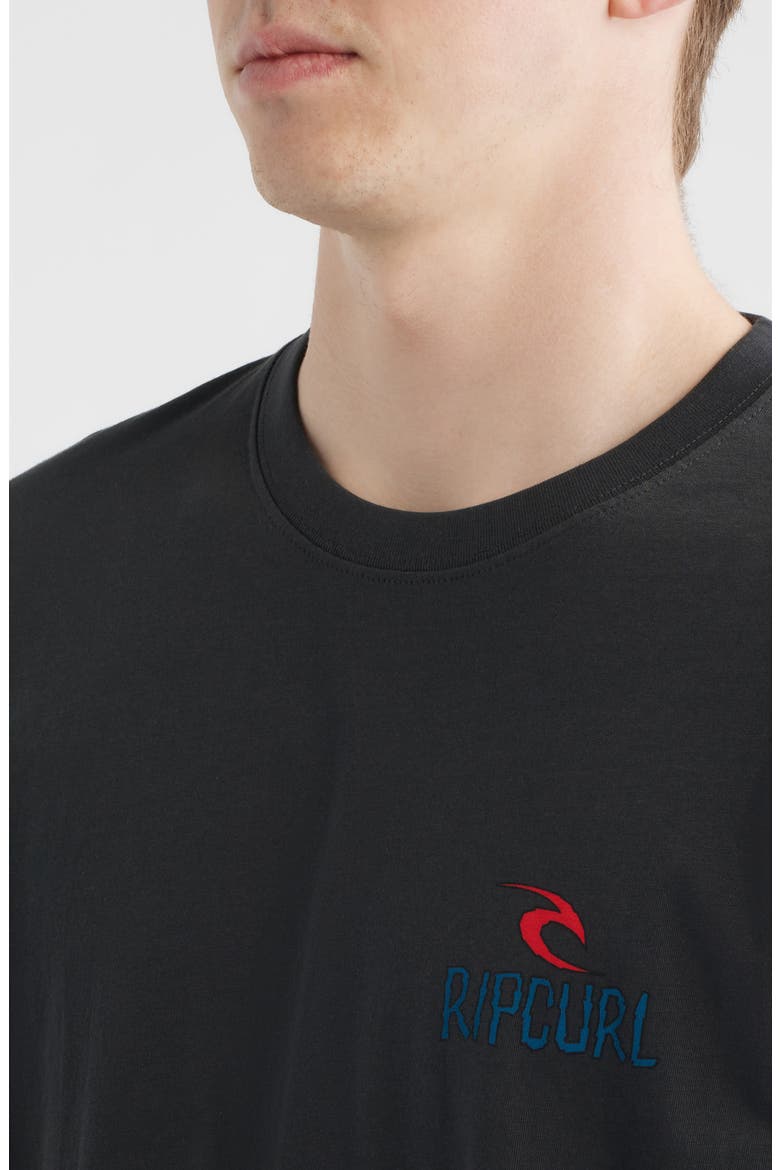 Shred Til Dead Cotton Graphic T-Shirt, Alternate, color, WASHED BLACK