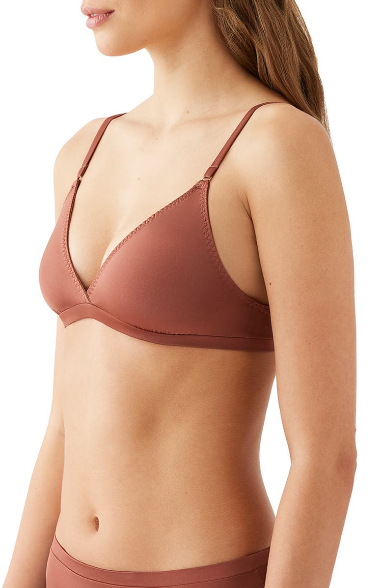 b.tempt'd by Wacoal Spotlight Bralette, Alternate, color, Mink