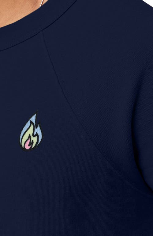 DALIX DALIX FIRE FLEECE SWEATSHIRT