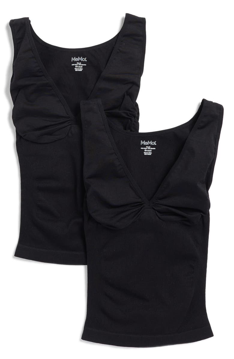 MeMoi Assorted 2-Pack Shaping Tanks, Main, color, 