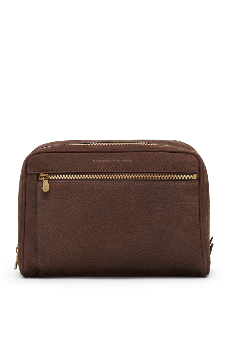 Beauty case, Main, color, Brown