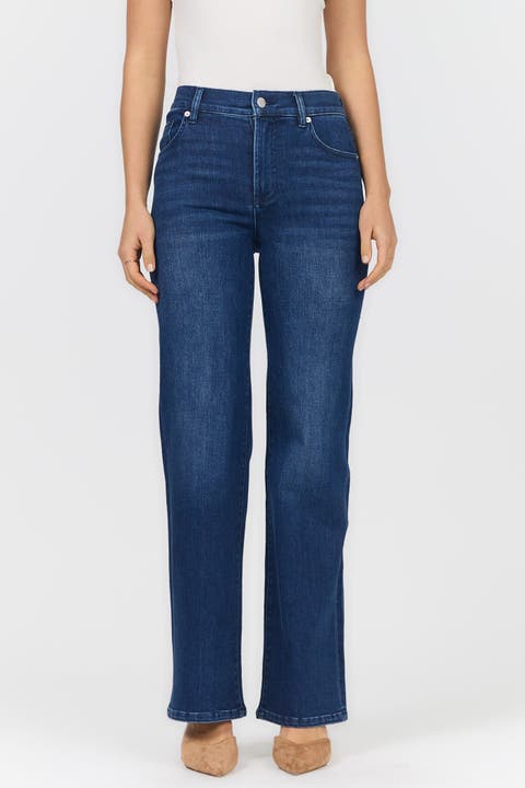 Margot Mid Rise Straight Leg Jeans