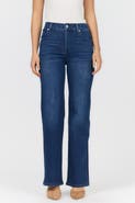 Dear John Margot Mid Rise Straight Leg Jeans