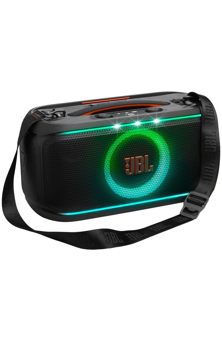 JBL On-The-Go 2 Plus PartyBox Bluetooth Speaker, Alternate, color, Black