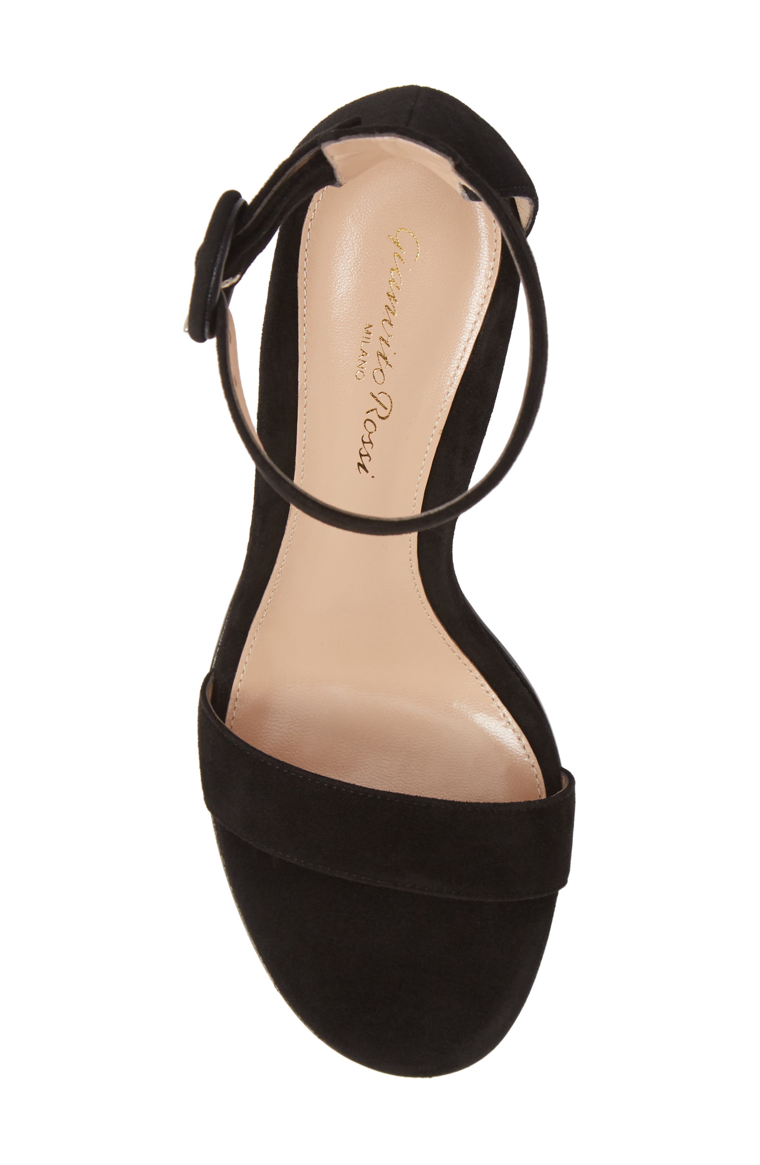 Gianvito Rossi Block Heel Sandal, Alternate, color, 