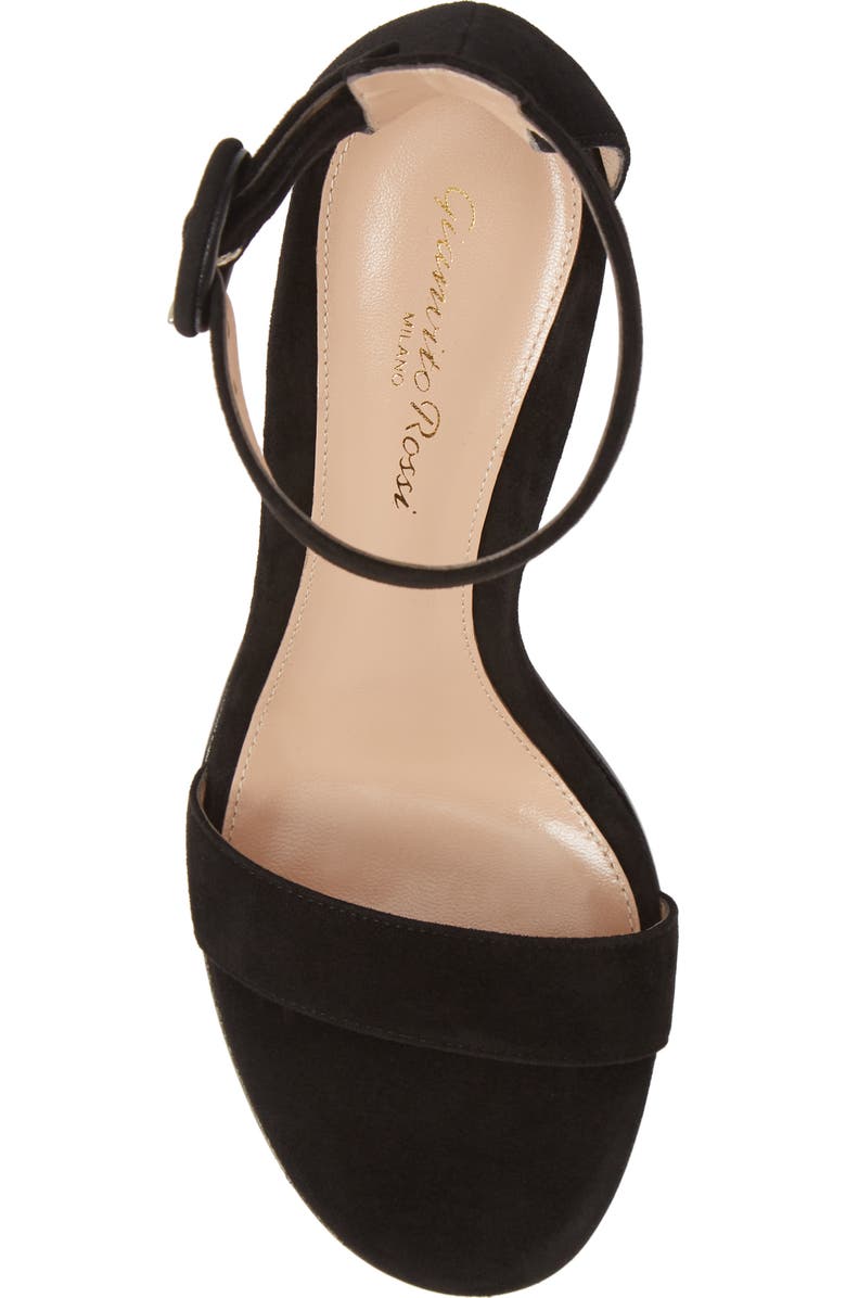 Gianvito Rossi Block Heel Sandal, Alternate, color,