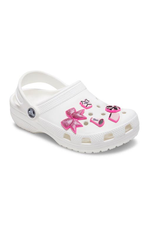 Crocs Assorted 5-pack Cheerleading Jibbitz™ Shoe Charms In Transparent
