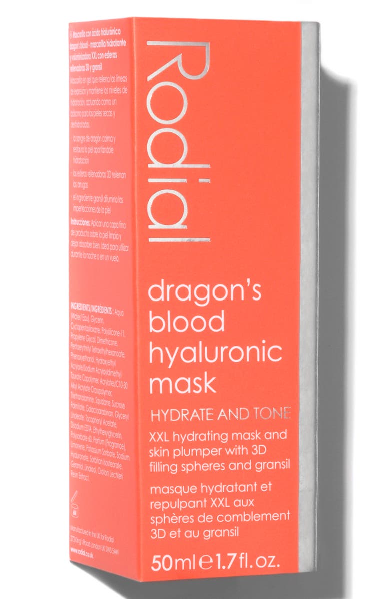 Rodial SPACE.NK.apothecary Rodial Dragon's Blood Hyaluronic Mask, Alternate, color,