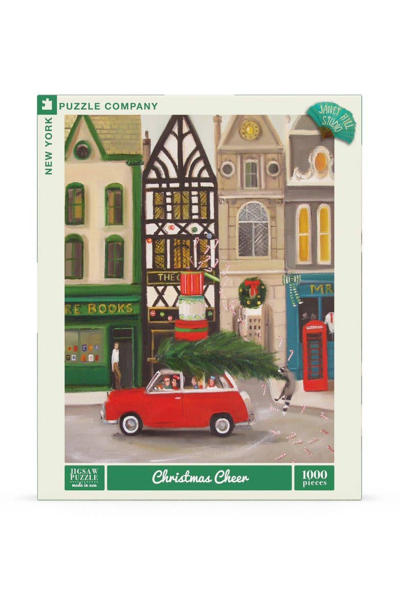 NEW YORK PUZZLE COMPANY Christmas Cheer 1000 Piece Puzzle, Main, color, NO COLOR