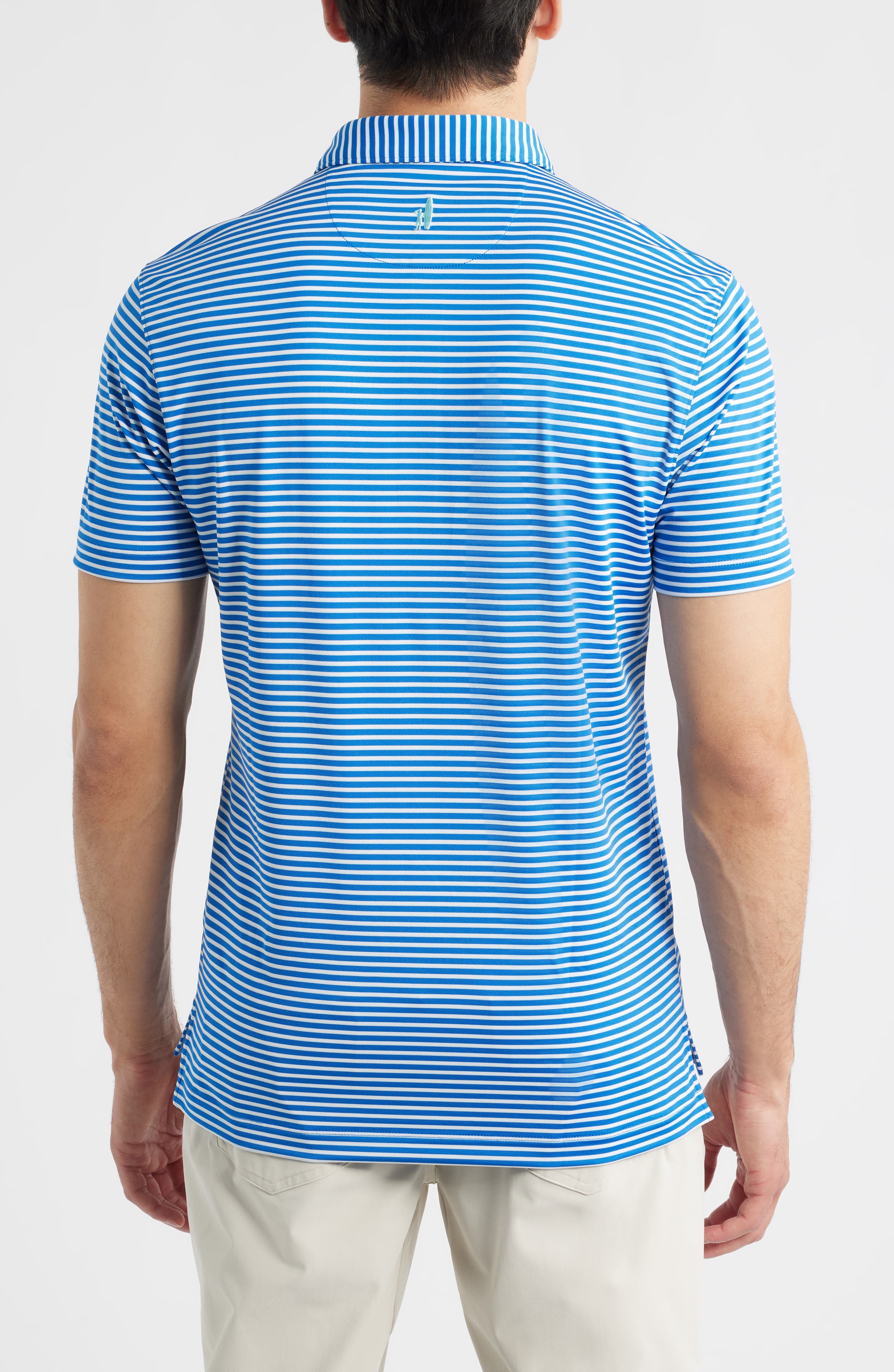 Rex Stripe Performance Jersey Polo - image 2