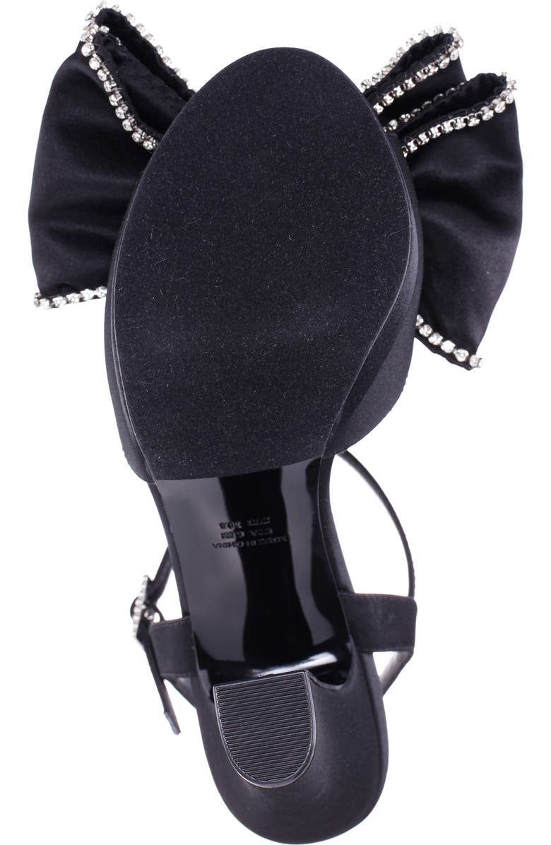 Nina Sarai Ankle Strap Platform Sandal, Alternate, color, Black