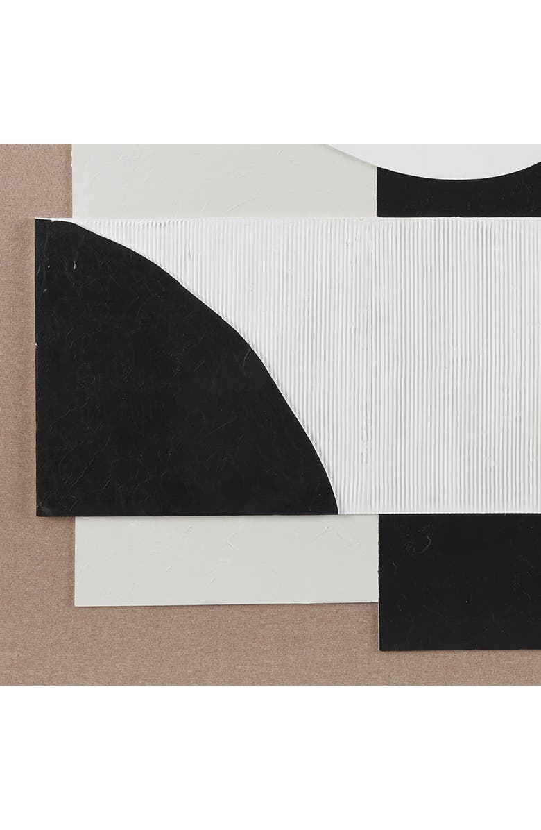 VIVIAN LUNE HOME Abstract Framed Wall Art, Alternate, color, Brown