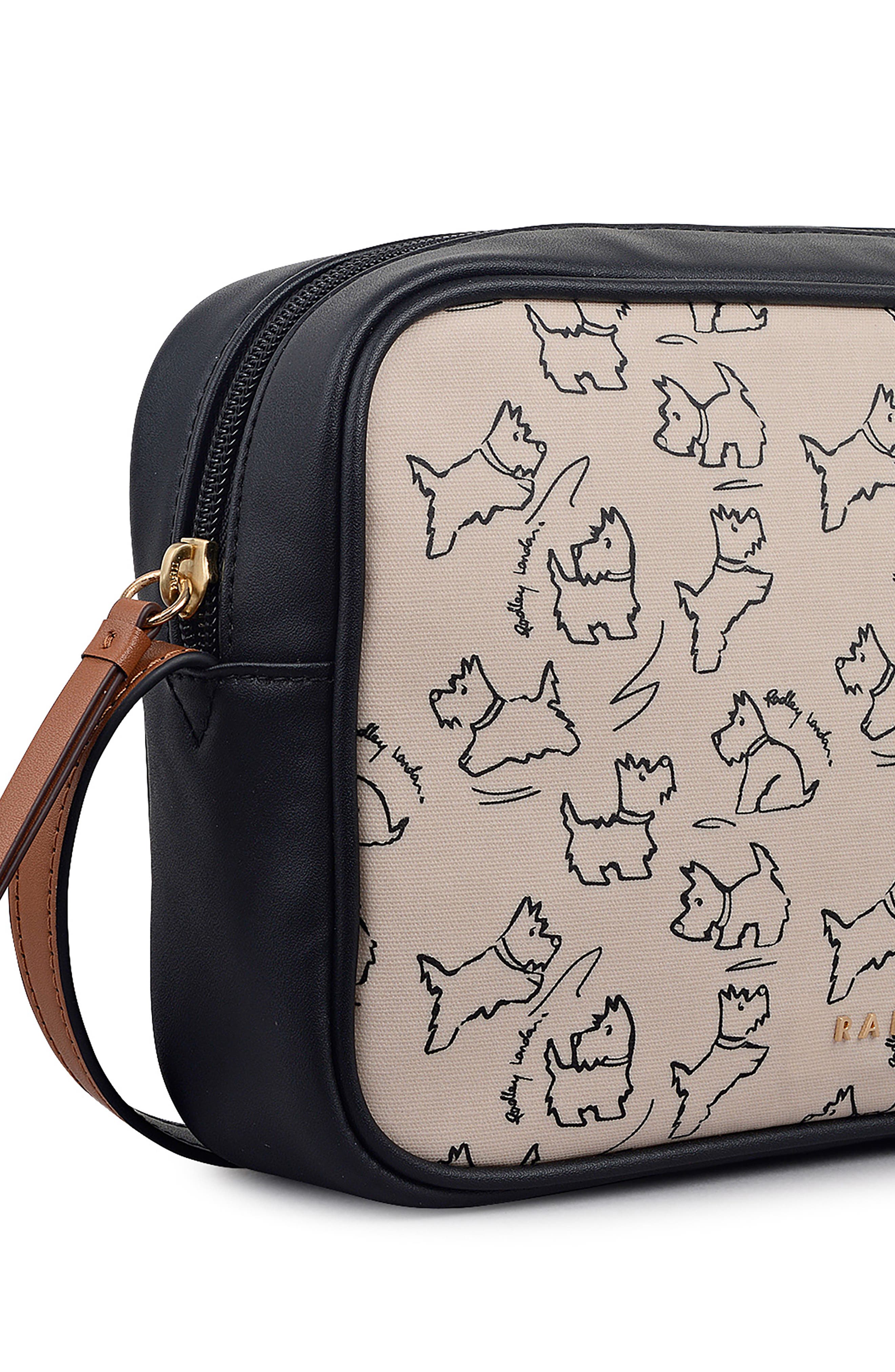 Radley Small Sketch Street Zip Crossbody Bag, Alternate, color, Chalk