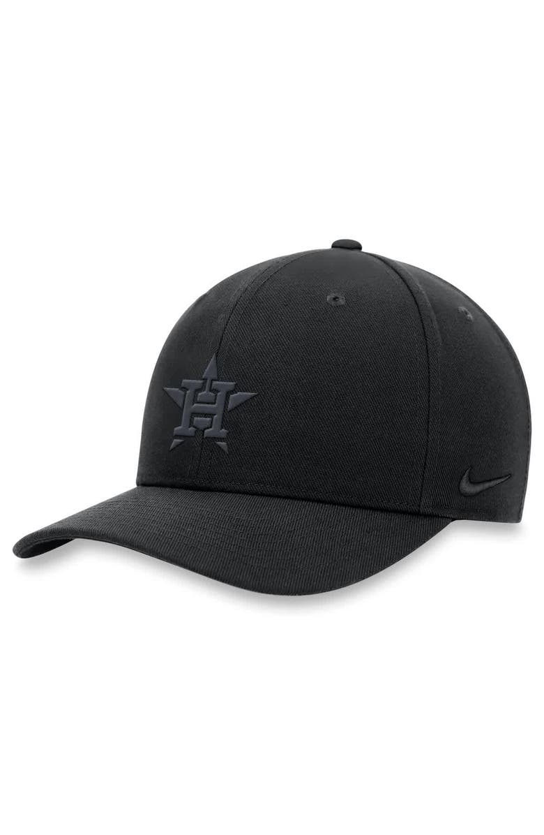 Nike Men's Nike Black Houston Astros Club Performance Adjustable Hat, Main, color, Black