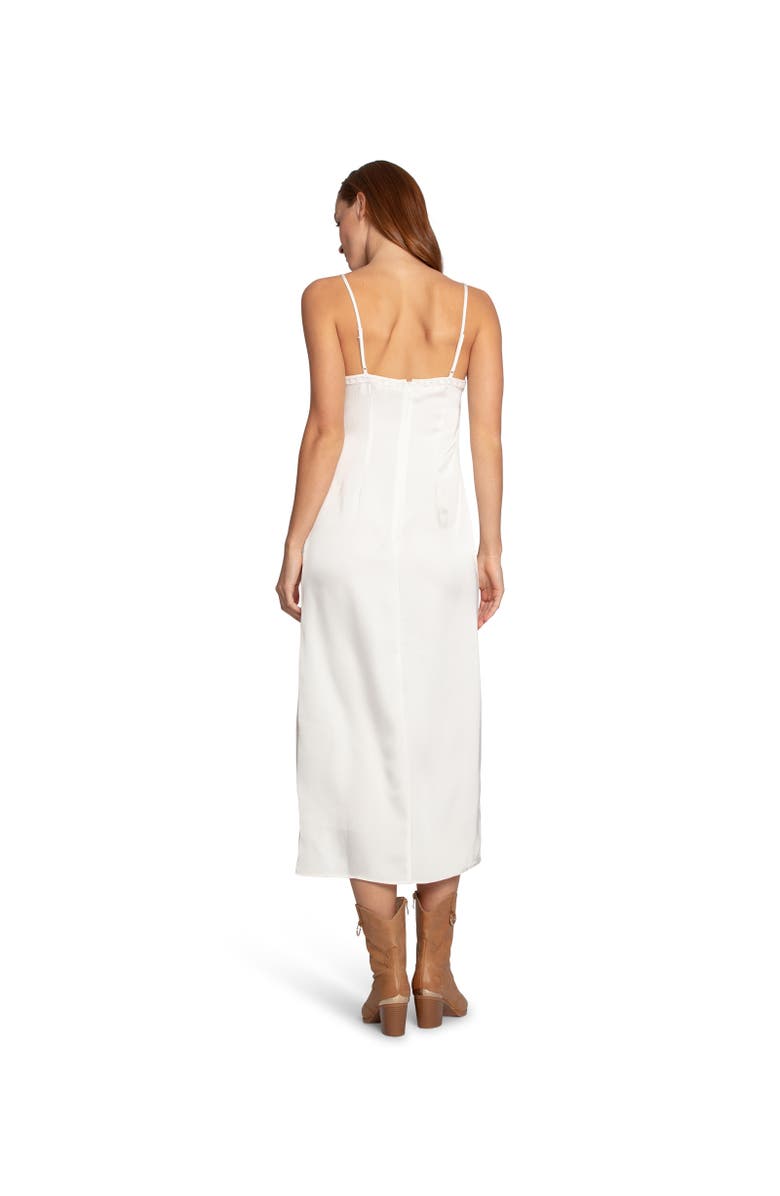 Belle & Bloom Smoke and Mirror Midi Slip Dress, Alternate, color, White