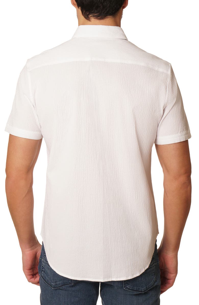 Robert Graham Gilford Short Sleeve Woven Shirt, Alternate, color, 