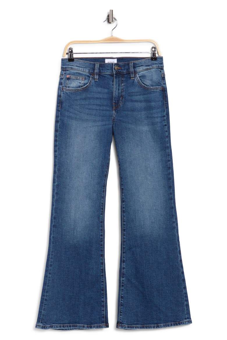 Hailey High Waist Flare Leg Jeans, Main, color, FORTE