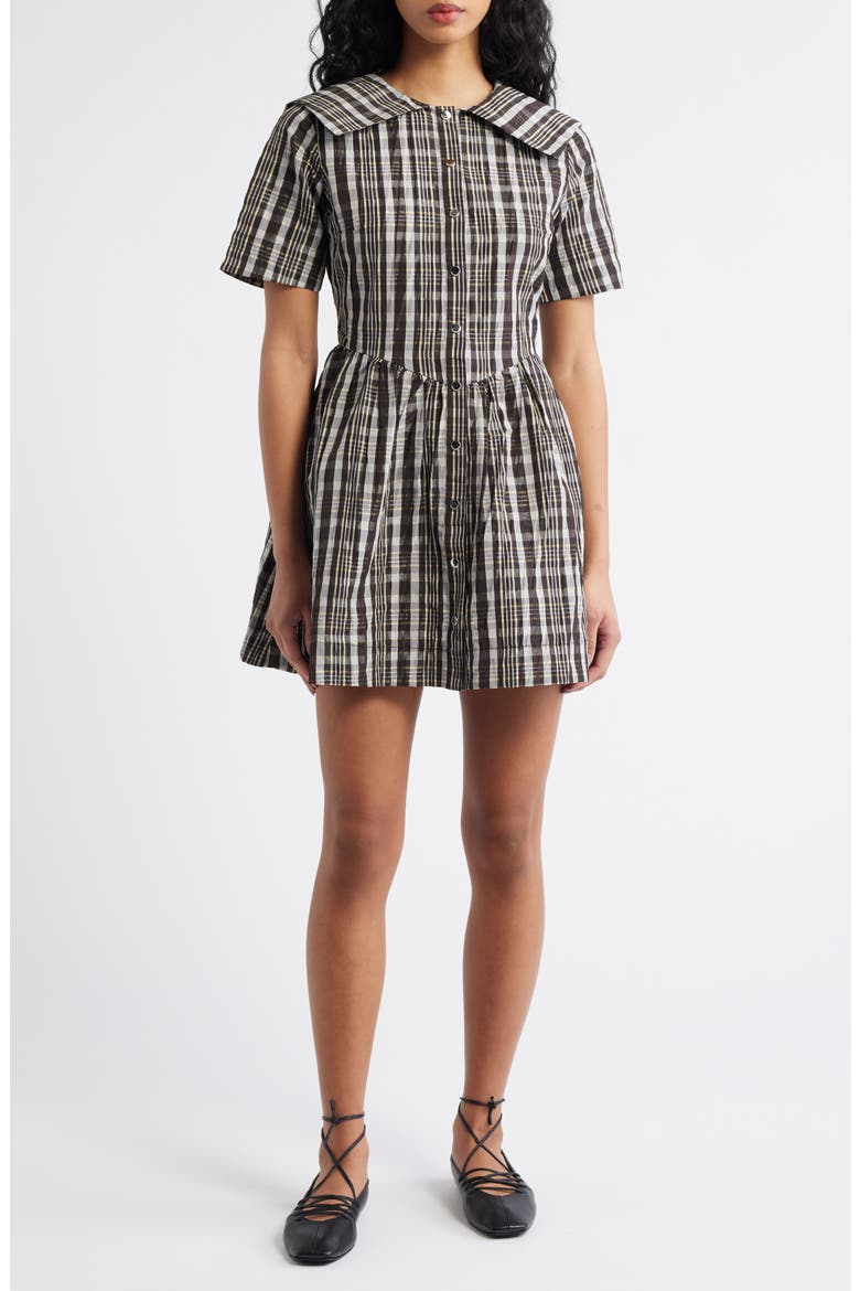 Miley Shirtdress, Main, color, BLACK/ WHITE