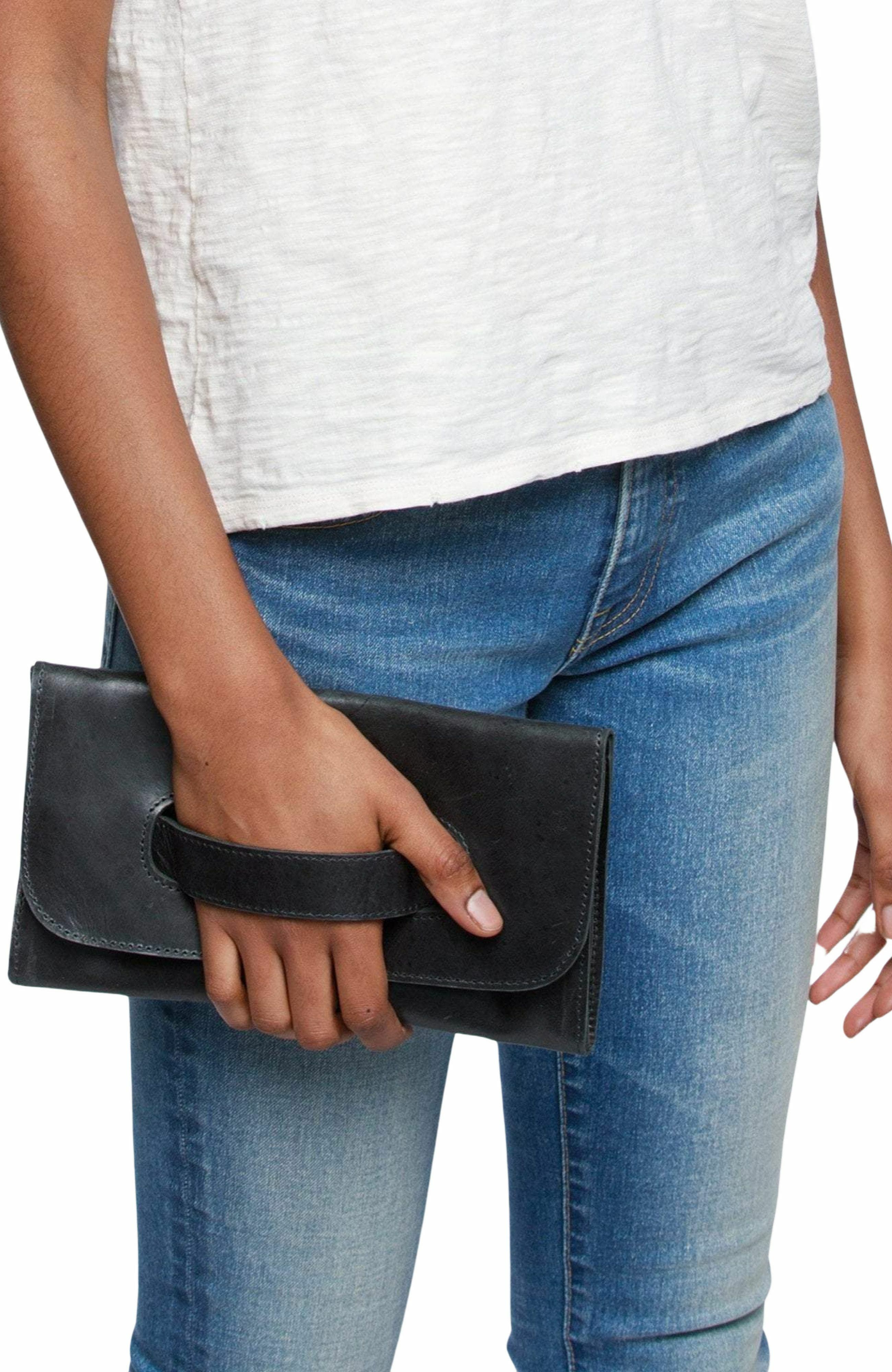 ABLE Mare Handle Clutch, Alternate, color, 