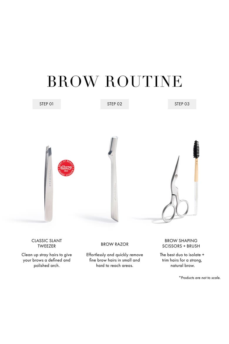 Brow Razor, Alternate, color, SILVER